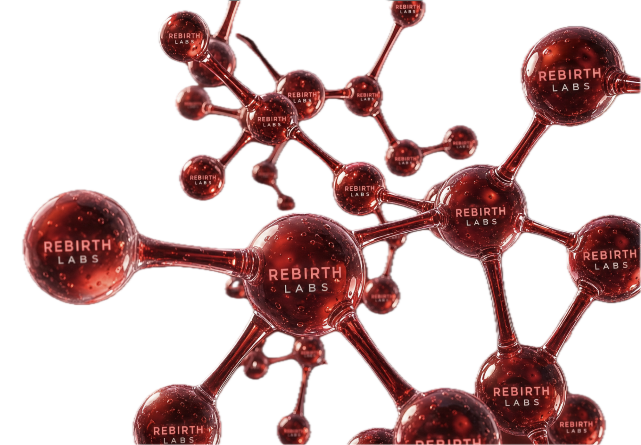 Research peptide vials in laboratory storage